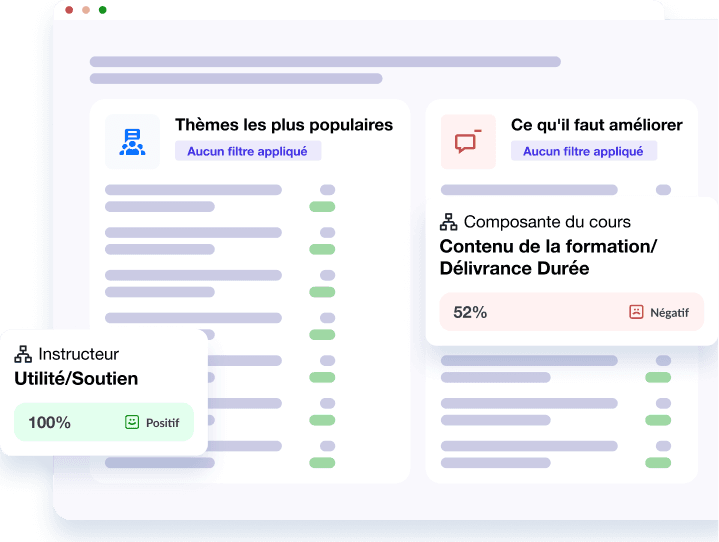 Analysez et mesurez avec précision les commentaires des élèves en quelques minutes 
