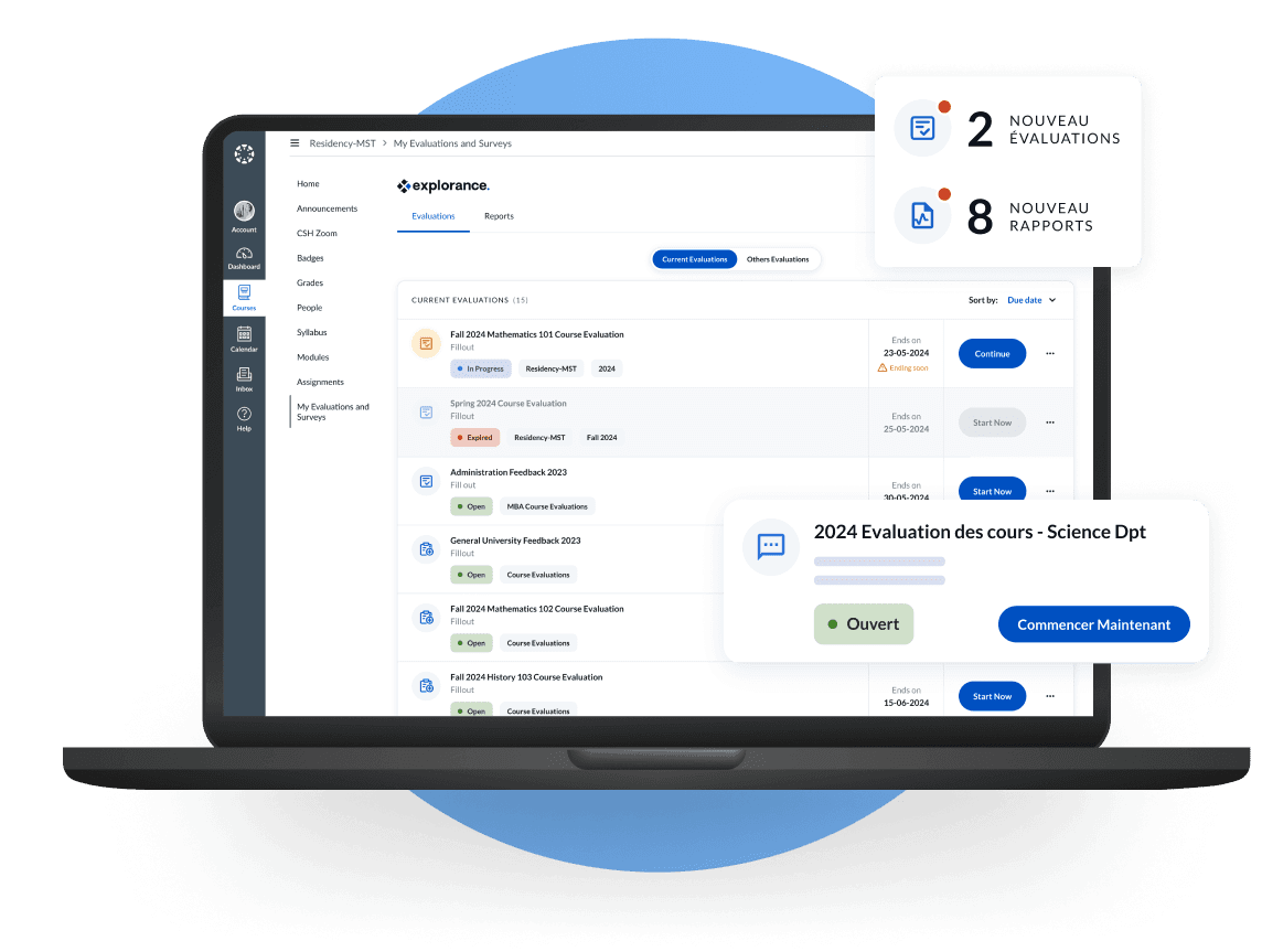 Simplifiez les évaluations de l'enseignement grâce à une automatisation complète